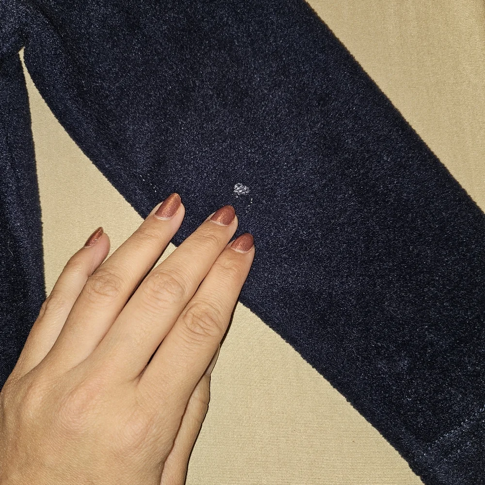 1989 Place Navy and Lime Half-Zip Sweatshirt 💓4/$25 - Picture 3 of 4